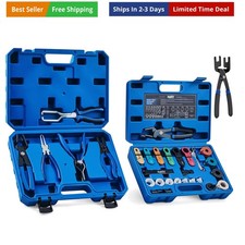 Master Quick Disconnect & Fuel Line Pliers Tool Set, 31pc Fuel Line Disconnec...