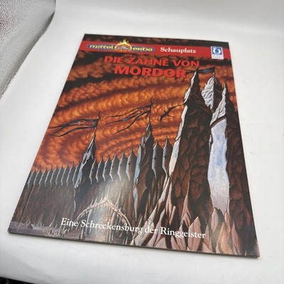 MERS-Die Zähne von Mordor Mittelerde Schauplatz Top Vintage Rar