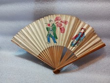 Ventaglio Giapponese Antico Di Carta