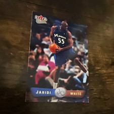 Fleer Ultra 2001-02 Jahidi White #42 Washington Wizards Basketball Trading Card
