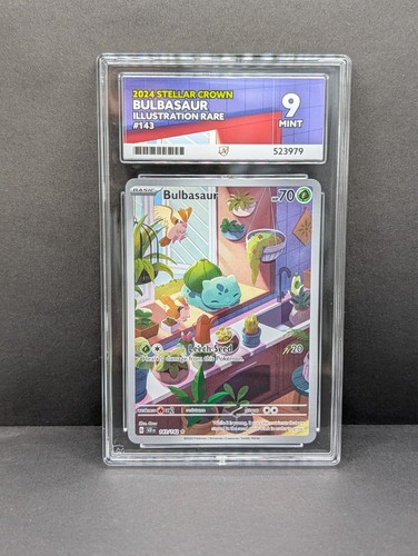 Bulbasaur graded ACE 9 for sale on eBay