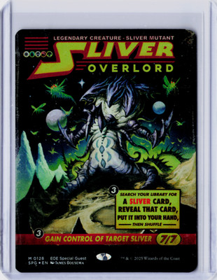 Sliver Overlord (Showcase) |Edge of Eternities | 128 MTG | FOIL | eBay