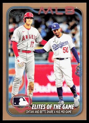 2024 Topps #138 Shohei Ohtani/Mookie Betts GOLD /2024 Los Angeles Angels/Dodgers
