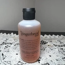 Sealed NEW Philosophy Gingerbread  Shampoo Shower Gel & Bubble Bath 6 fl oz