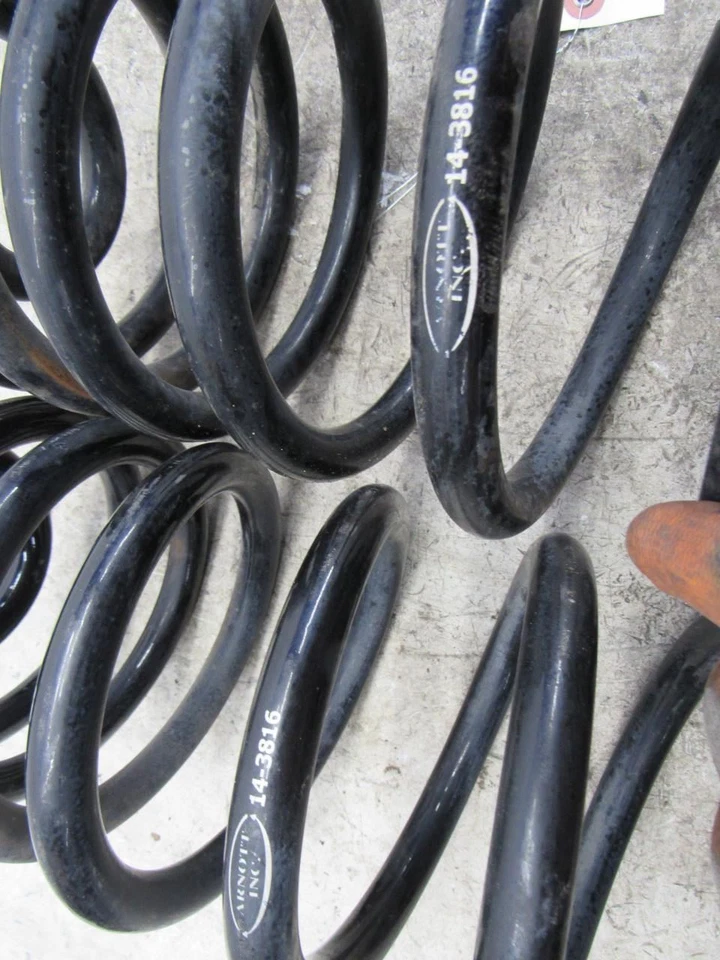 1997 2002 Ford Expedition 4x2 rear back suspension coil spring left right set OE Foto 3 de 4