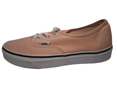 VANS Authentic VN0A38EMU5Y (Bleached Apricot / True White) Men's 6 Women's 7.5