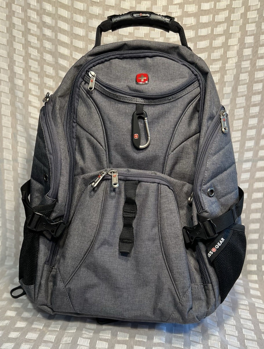 SWISS GEAR ScanSmart Laptop Backpack-Gray and Black Multiple  display picture 3