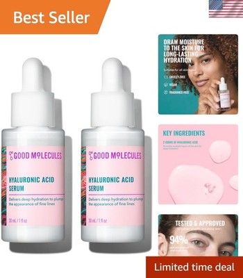 Firming and Hydrating Hyaluronic Acid Serum 1% - Gentle for All Skin Types