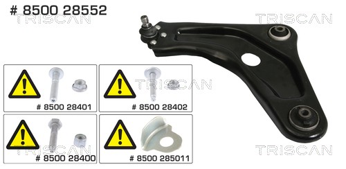 AußEn Triscan 8500 28552 Lenker, RadaufhäNgung FüR CitroËN,Ds,Peugeot-image