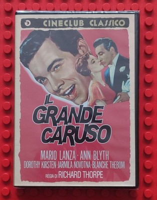 DVD IL GRANDE CARUSO ENRICO MARIO LANZA RICHARD THORPE CINECLUB CLASSICO GOLEM