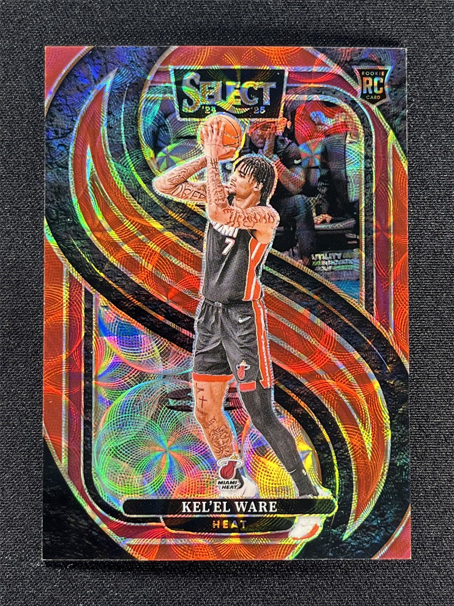 2024-25 Panini Select Kel'El Ware #191 Premier Level Red Scope RC Rookie /249