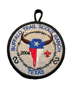 Buffalo Trail Scout Ranch Camp BTSR Pocket Patch 2004