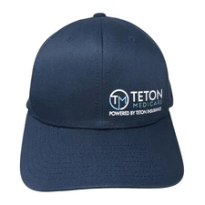 Teton Medicare Snapback Cap Blue One Size Adjustable The Classics Yupoong