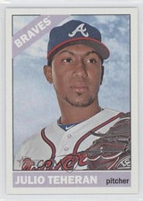 2015 Topps Heritage Julio Teheran #10 d1f