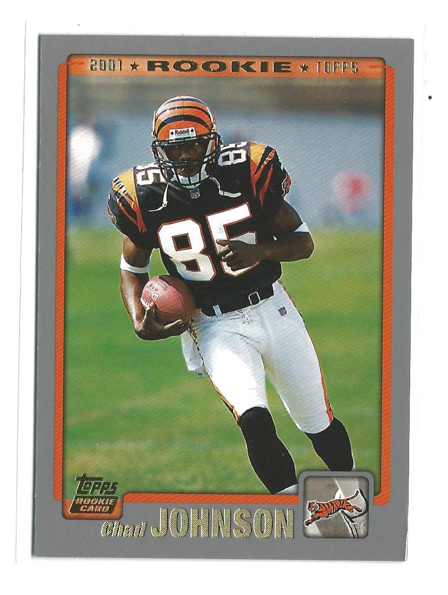 2001 Topps #340 Chad Johnson RC Rookie Bengals