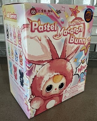 Baby Three - Pastel Macaron Bunny Plush Blind Box D&B Exclusive BRAND NEW IN BOX