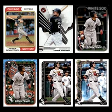 Andrew Benintendi Lot 6 Different Baseball Cards 2023-2025 Chicago White Only!