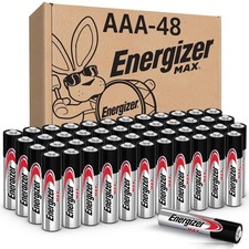 Energizer MAX AAA Batteries, 48 count - Premium Alkaline Triple A Battery