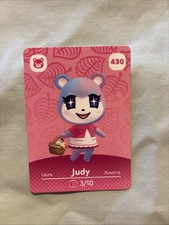 Animal Crossing Amiibo Character Card - JUDY 430