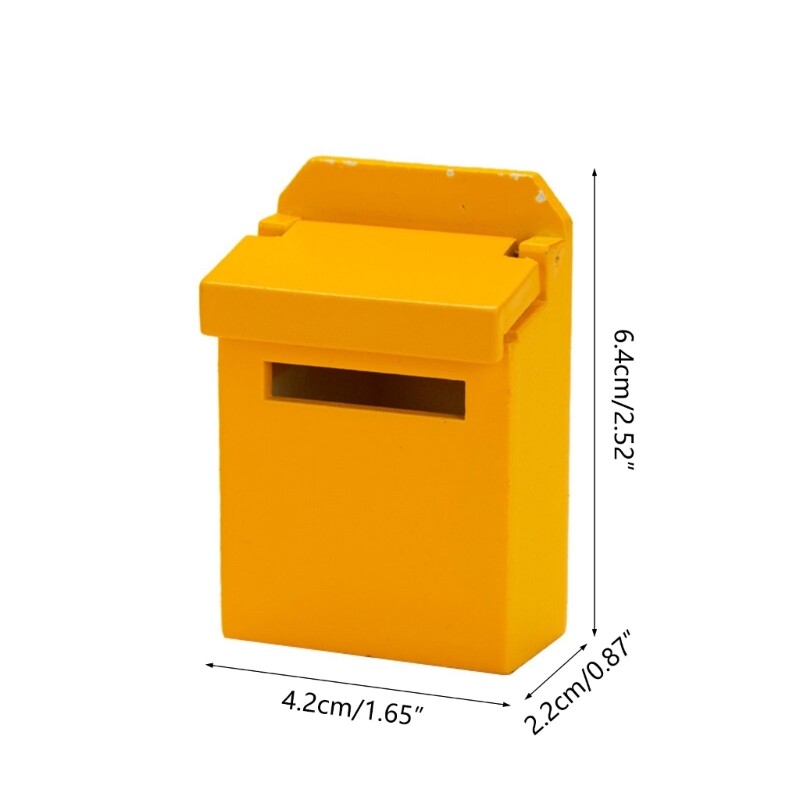 112Doll house Mailbox Dollhouses Mailbox Miniatures Dollhouses Letter