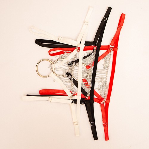 Anillo Redondo Transparente Hombres Tanga Sexy Flecos Cadena T Espalda Ropa Interior Calzoncillos Panty - Imagen 2 de 24