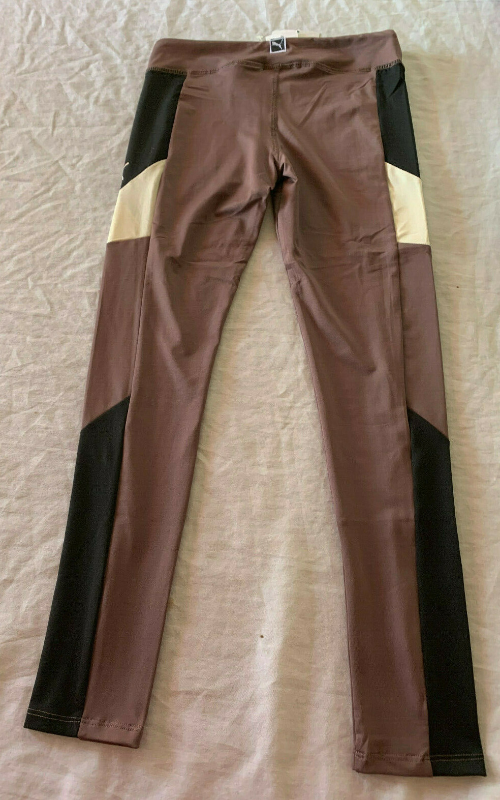 NWT PUMA GIRLS ATHLETIC PULL ON LEGGINGS SIZE M 8-10 image 4