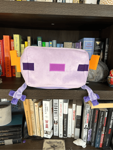 Minecraft Lilac Axolotl Plush Hat 2023 FuRyu Big Plush