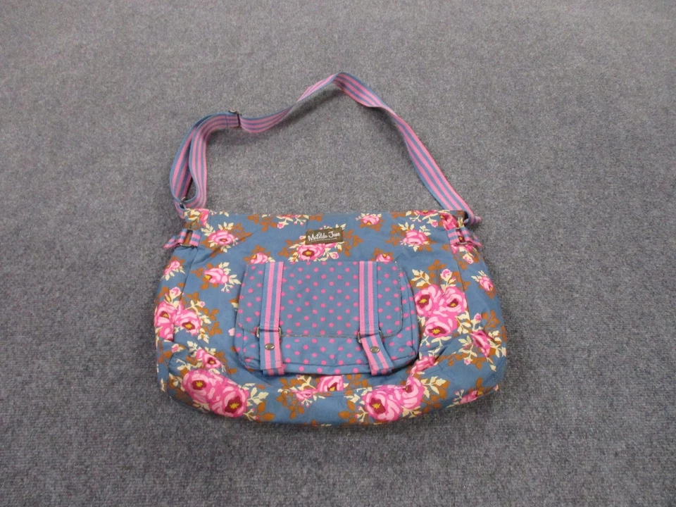 Bolso Bandolera Matilda Jane Azul Rosa Floral Correa Playa Hombro Exterior Para Mujer Foto 2 de 4
