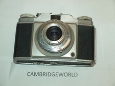 Ansco Memar Pronto 35mm Camera with Agfa Apotar 45mm F3.5 LENS and CARRYING CASE