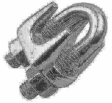 SEA DOG CORPORATION Stainless Steel Wire Rope Clip 3/16"