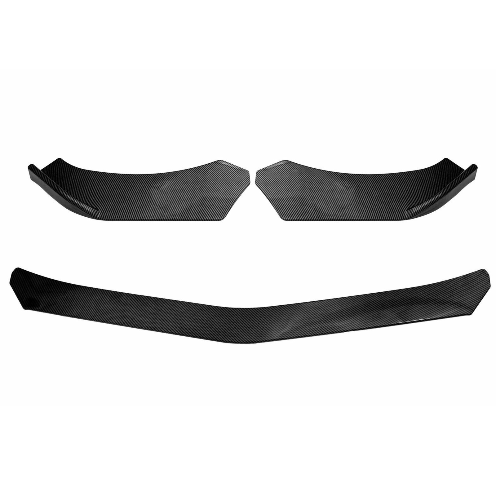 Bumper Spoiler Front Lip Front Spoiler for Toyota Previa Carbon Look