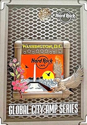 Hard Rock Cafe Washington DC Pin 3D Amp Cityscape Series 2020 LE
