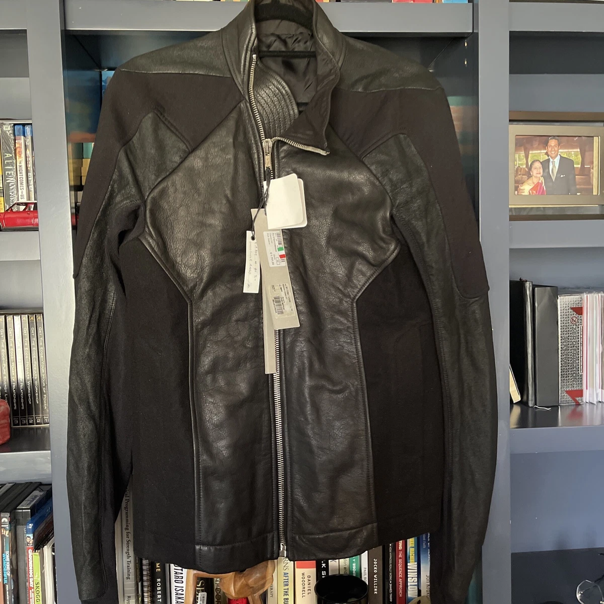 Rick Owens Leather jacket | eBay