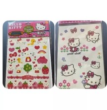 Hello Kitty Glitter Body Tattoos Two Packs 2007  2012 Total 45 Tattoos New 