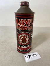Marvel Mystery Oil No. 012 Empty Vintage Can 27E18