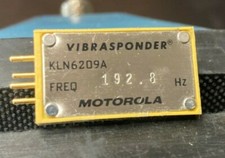 KLN6209A 192.8 Hz Vibrasponder Motorola Tone Module CTCSS EIA RS-220  PL 7A USED