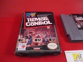 MTV Remote Control (Nintendo Entertainment System, 1990) NES COMPLETE w/ Box