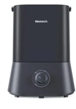 Homech HM-AH001 Cool Mist 4L Humidifier 26dB Quiet Ultrasonic 360° Nozzle DI21_K