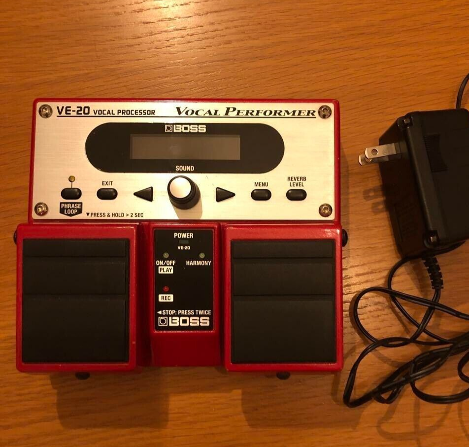 Boss VE20 Vocal Performer MultiEffects Pedal Highperformance 761294410189 eBay