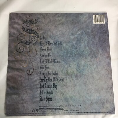Dio Sacred Heart Original vinyl record LP 1 - 25292 Ronnie James