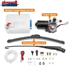 12V Electric Windshield Wiper Motor Kit For Polaris Ranger 570 RZR 900 S 1000 XP