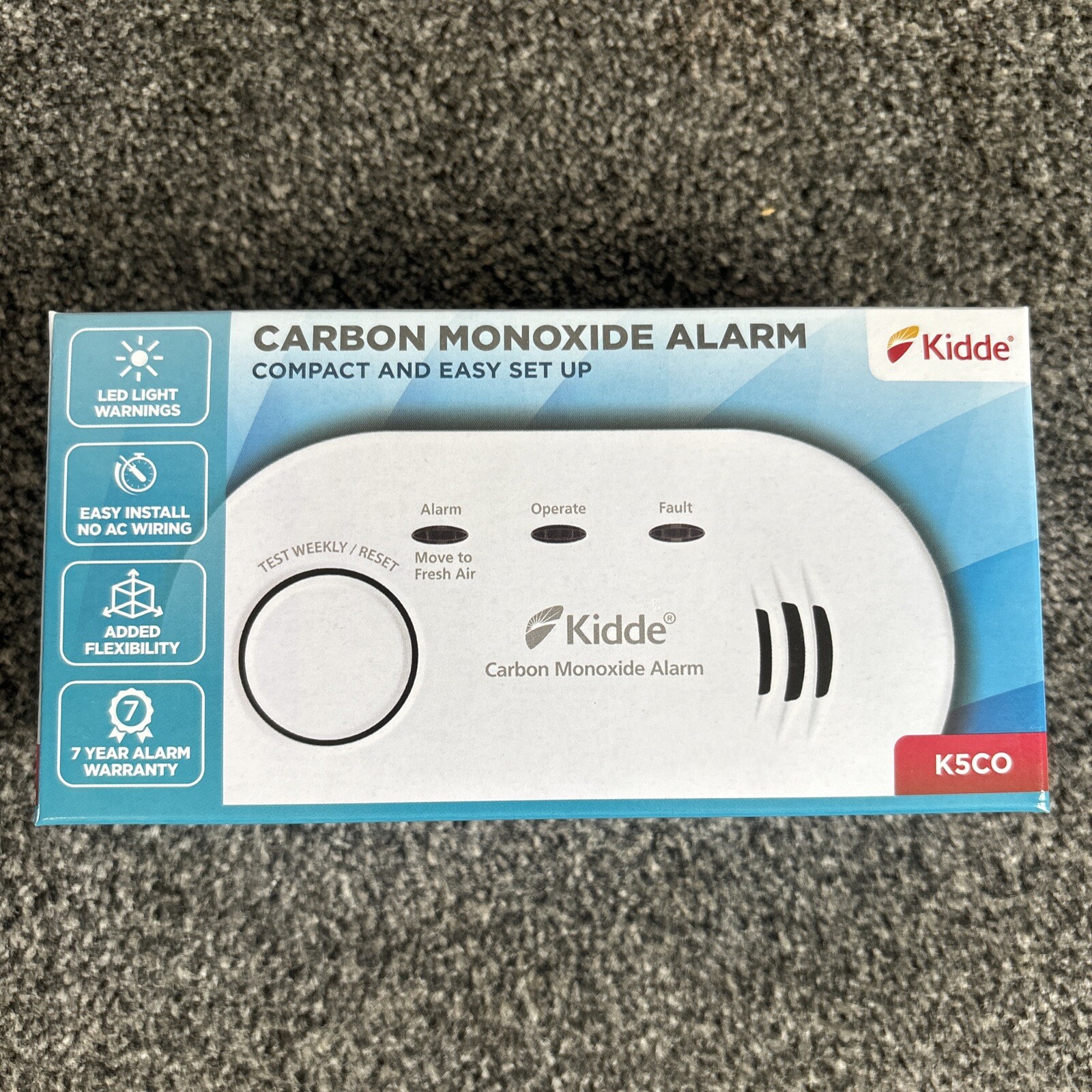 Kidde K5CO Carbon Monoxide Detector eBay