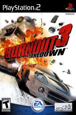 Burnout 3 Takedown PS2 BOX ART Premium POSTER MADE IN USA - PS2035