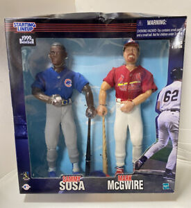 SAMMY SOSA MARK MCGWIRE MLB Starting Lineup SLU 1999 12