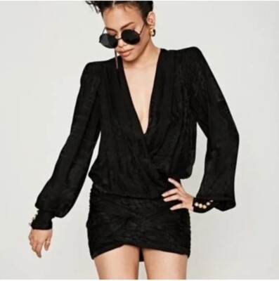 balmain h&m black dress Audrey Off Shoulder Mesh Maxi Dress - Black main image 0