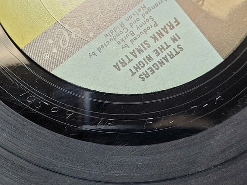 Frank Sinatra "Strangers In The Night" w/ Nelson Riddle Mono LP Reprise Records - Picture 7 of 10