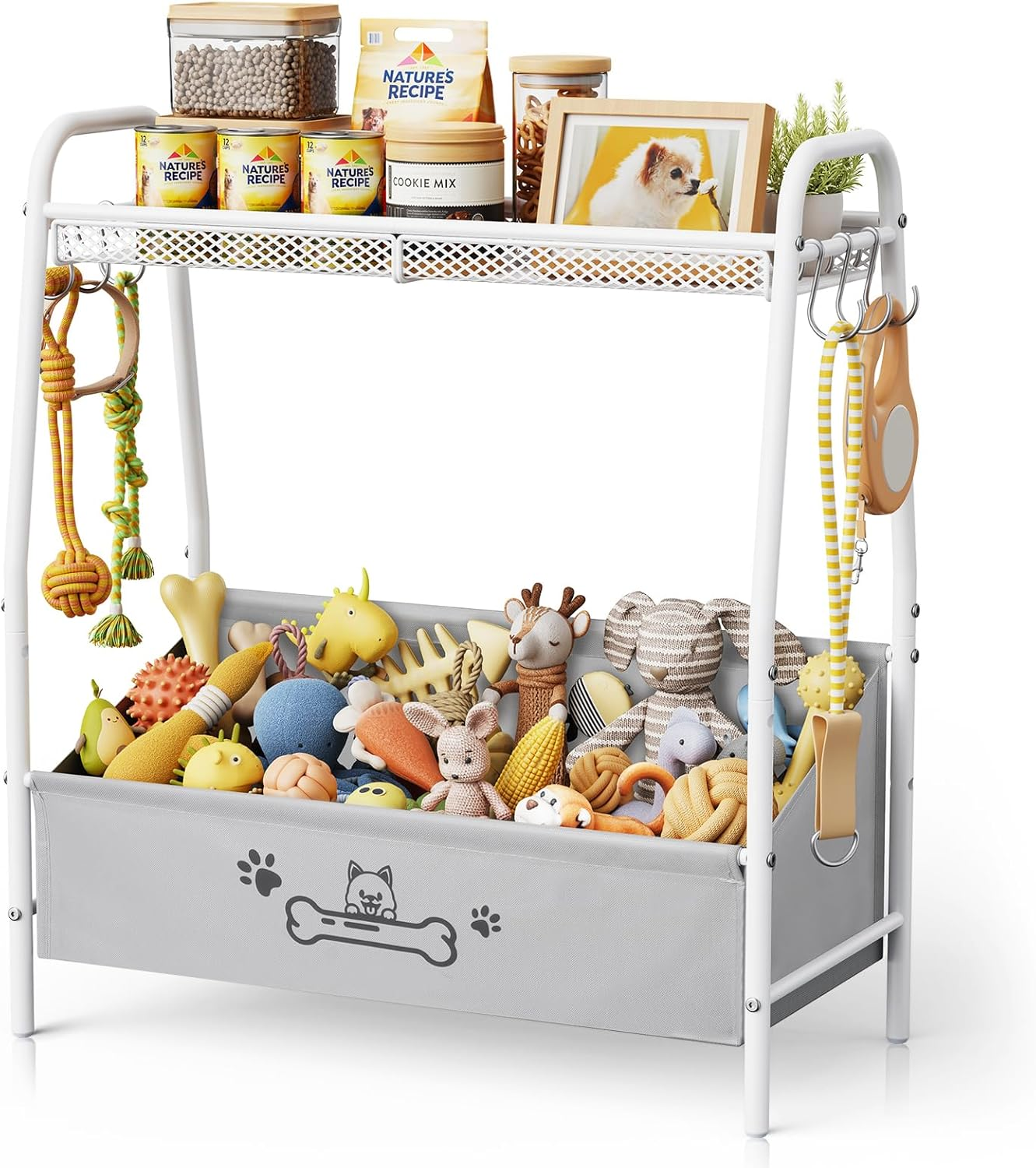 Extra-Large Dog Toy Storage Basket 24x11x10 Organizer Bin