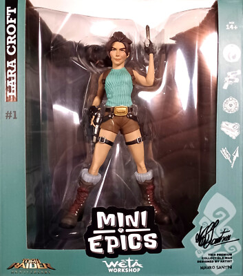 TOMB RAIDER Lara Croft - Vinyl Figur - Weta - Mini Epics - 17 cm