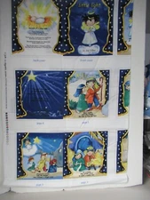 "Little Light"  By Joy Allen Book Fabric Panel Christmas Nativity Panel  NEW