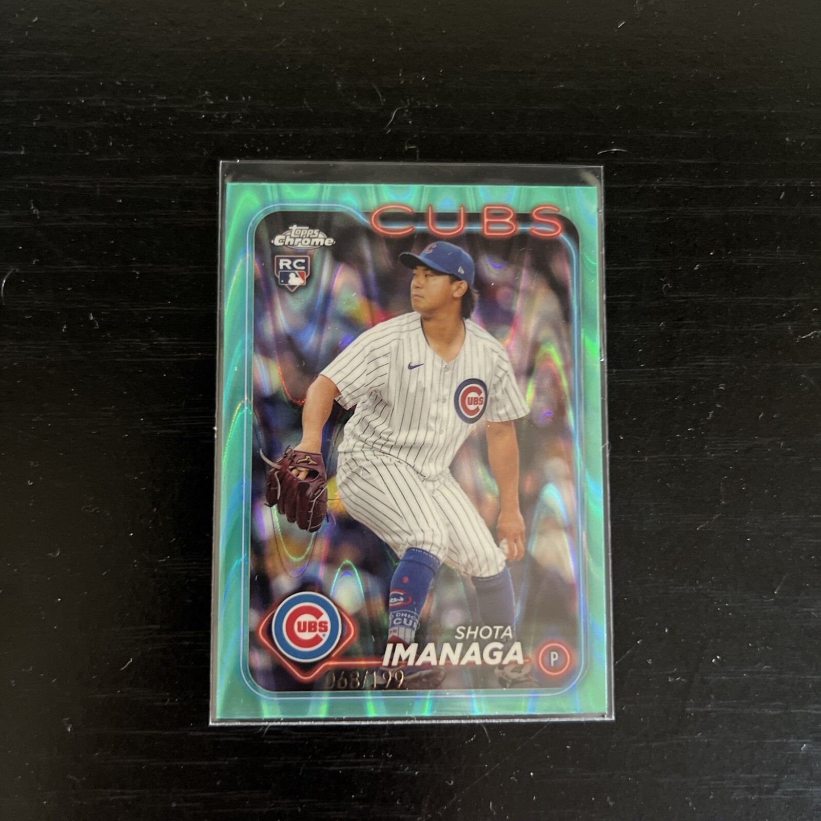 2024 Topps Chrome - Aqua Refractor #121 Shota Imanaga  /199 (RC)